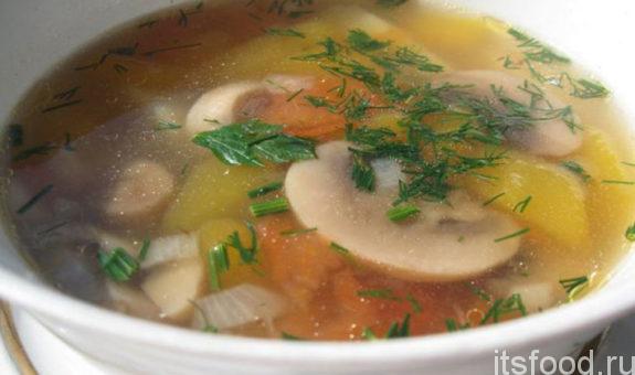 Как готовить грибной суп с картофелем: рецепт