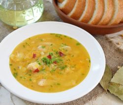 Гороховый суп с курицей - пошаговый рецепт