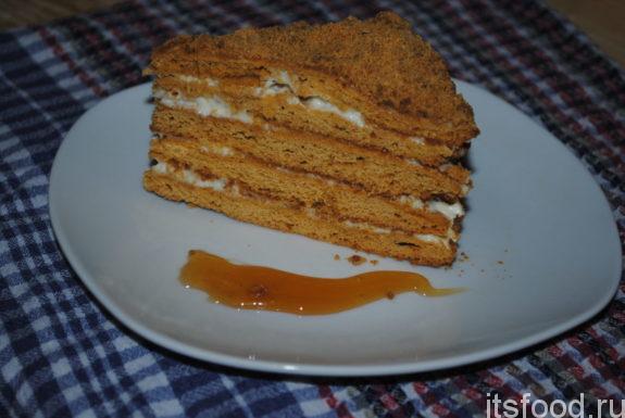 Торт-медовик: классический рецепт с фото пошагово