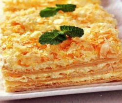 Торт «Наполеон» с заварным кремом: самый вкусный рецепт с фото