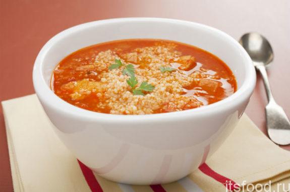 Томатный суп с чечевицей - рецепт