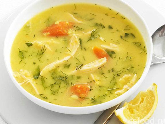 Суп с рисом и курицей - пошаговый рецепт