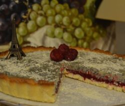 Французский малиновый пирог - рецепт с фото