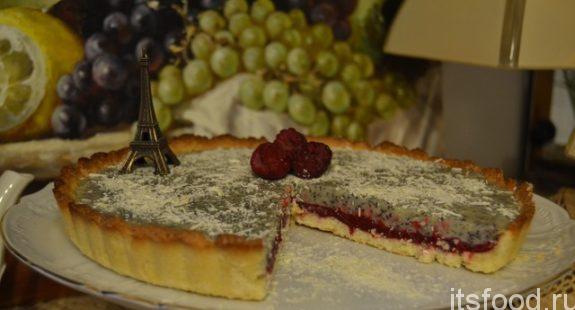 Французский малиновый пирог - рецепт с фото