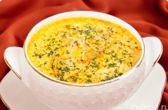 Картофельный суп с хреном и форелью