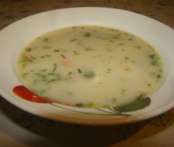 Сырный суп с грибами - рецепт