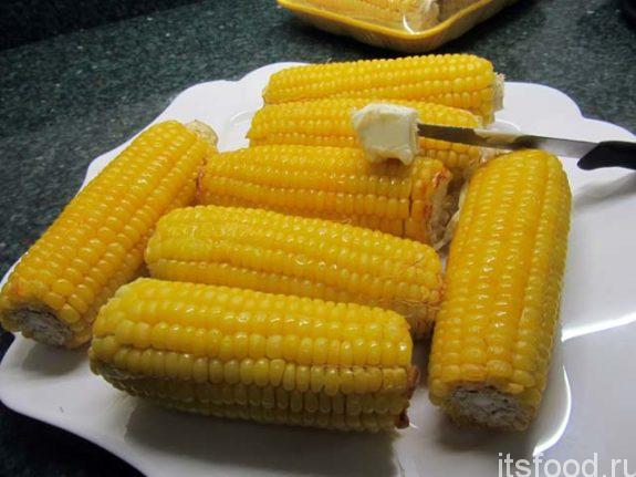 Кукуруза запеченная в духовке