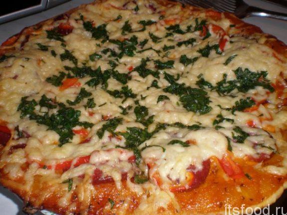 Как приготовить пиццу в домашних условиях - рецепт