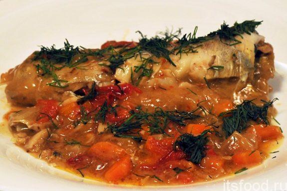 Рыба в томате – рецепт