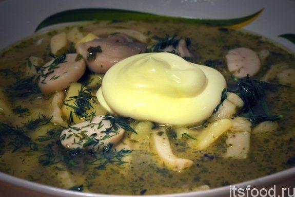 Суп из гуся с лапшой - рецепт