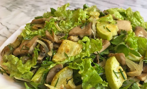 Салат из кабачков – 4 вкусных рецепта